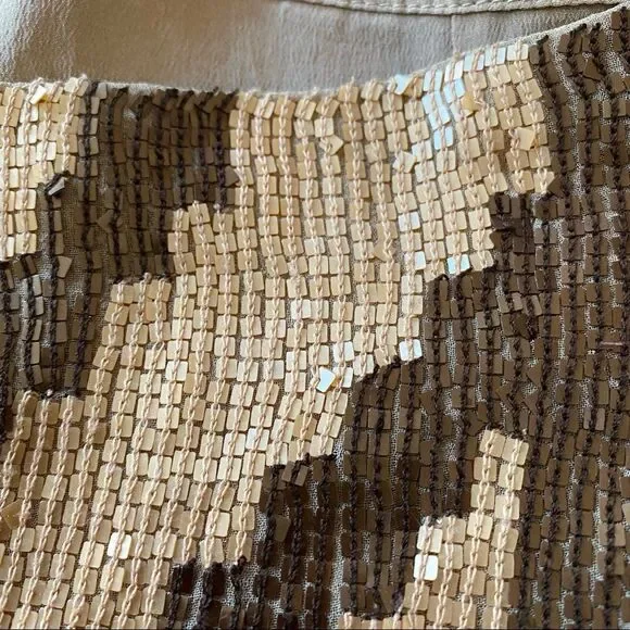 Haute Hippie Sequined Silk Skirt - Picture 6 of 9